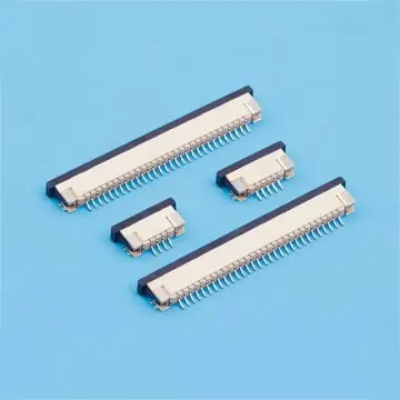 1.0mm Pitch ZIF R/A Type Upper/Down Contact H=2.5