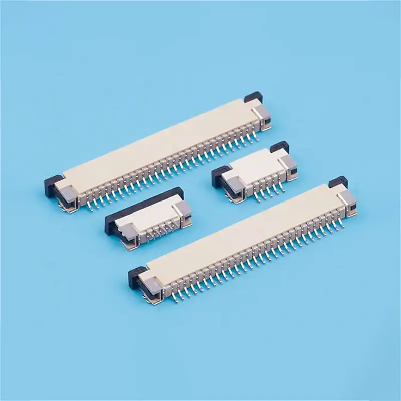 1.0mm Pitch ZIF R/A Type Upper/Down C...