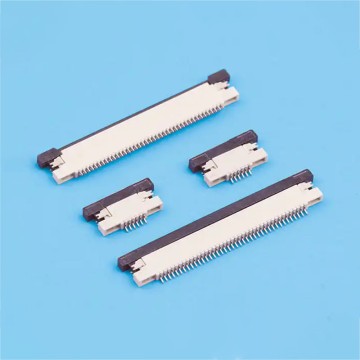 0.5mm Pitch ZIF R/A Type Upper/Down Contact H=1.2